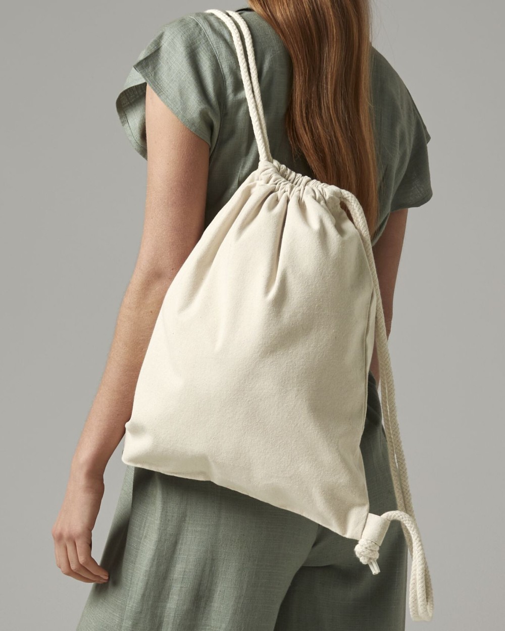 Tassen & Zakken WESTFORDMILL REVIVE RECYCLED GYMSAC voor bedrukking &amp; borduring