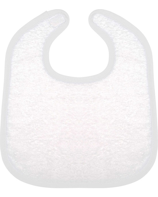 Articles bébés personnalisable Kariban Bavoir éponge bébé