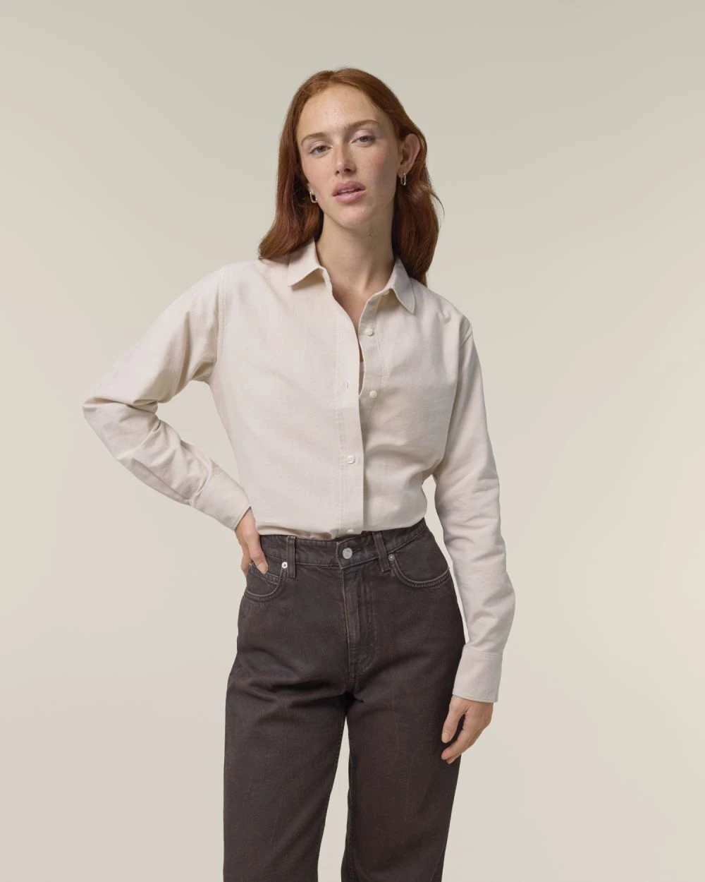 Hemden STANLEY/STELLA Stella Oxford Shirt voor bedrukking &amp; borduring
