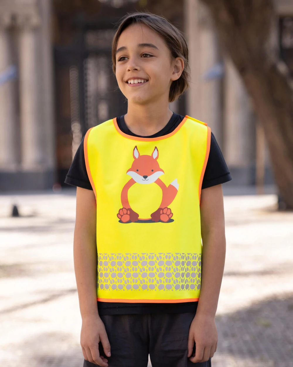 KORNTEX Children's Safety Vest Funtastic Wildlife Warnwesten personalisierbar