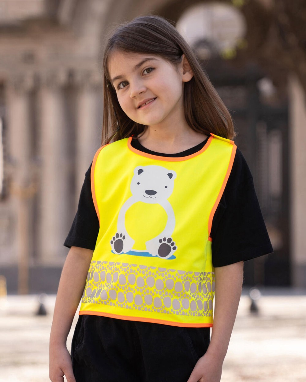 Fluo vestjes KORNTEX Children's Safety Vest Funtastic Wildlife voor bedrukking &amp; borduring