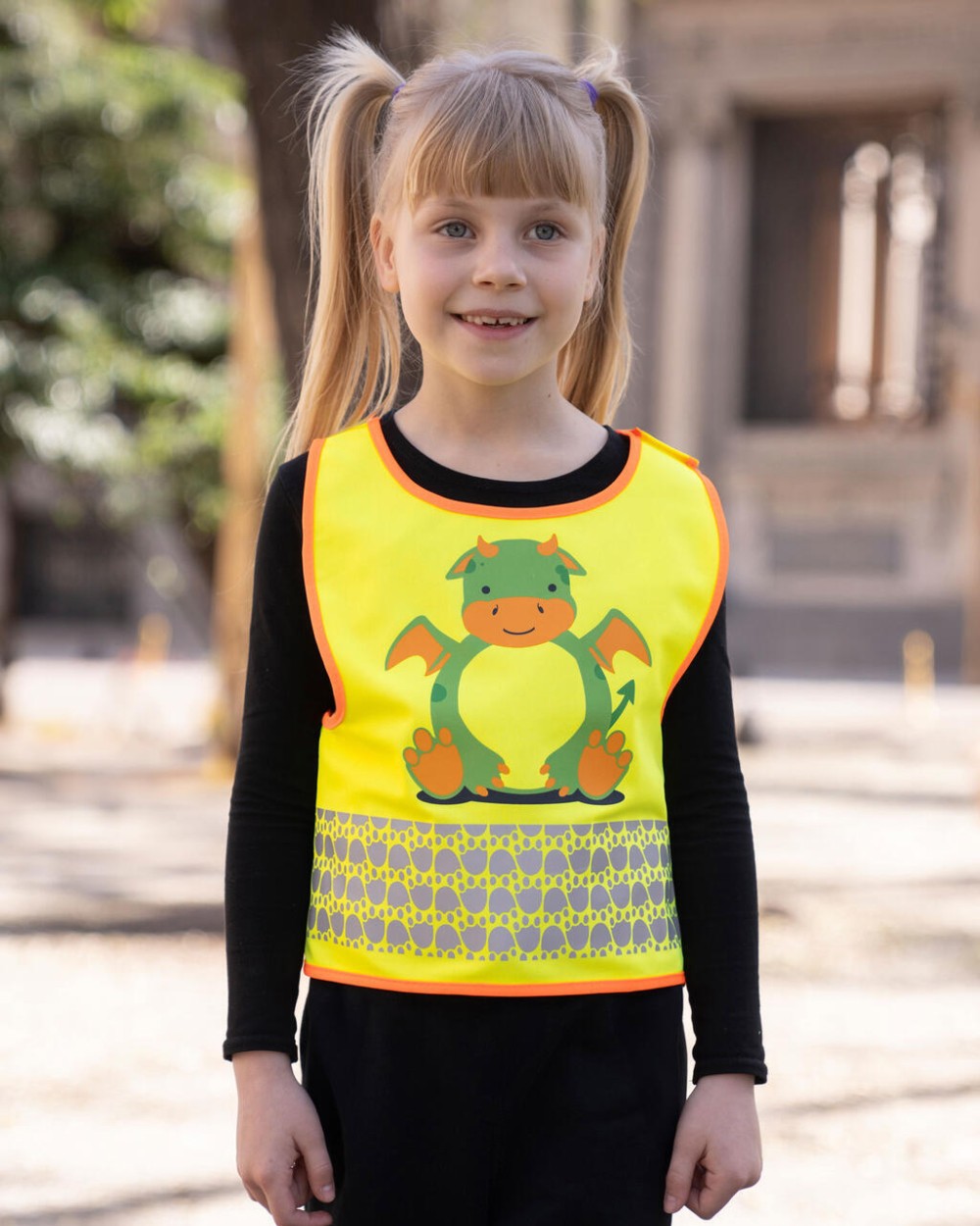 KORNTEX Children's Safety Vest Funtastic Wildlife Warnwesten personalisierbar