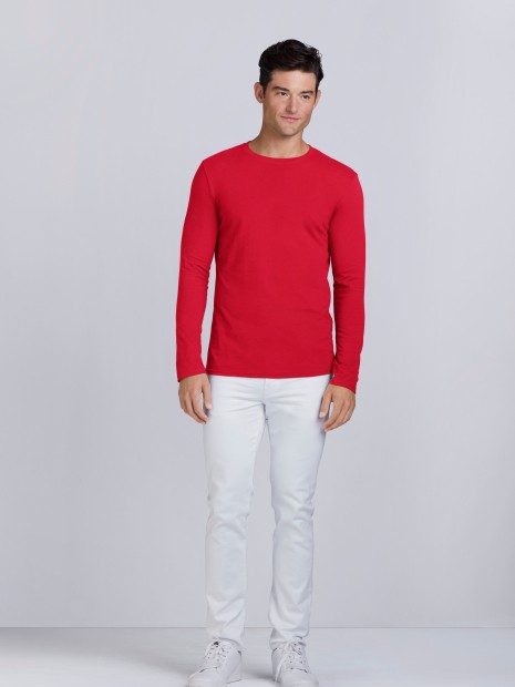 T-Shirts à personnaliser GILDAN T-shirt homme manches longues Softstyle 