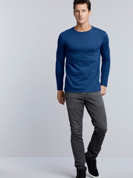 T-Shirts à personnaliser GILDAN T-shirt homme manches longues Softstyle 