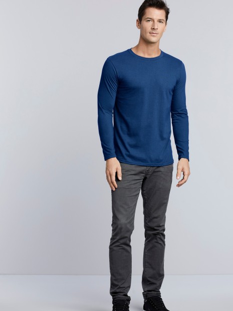 T-Shirts à personnaliser GILDAN T-shirt homme manches longues Softstyle 