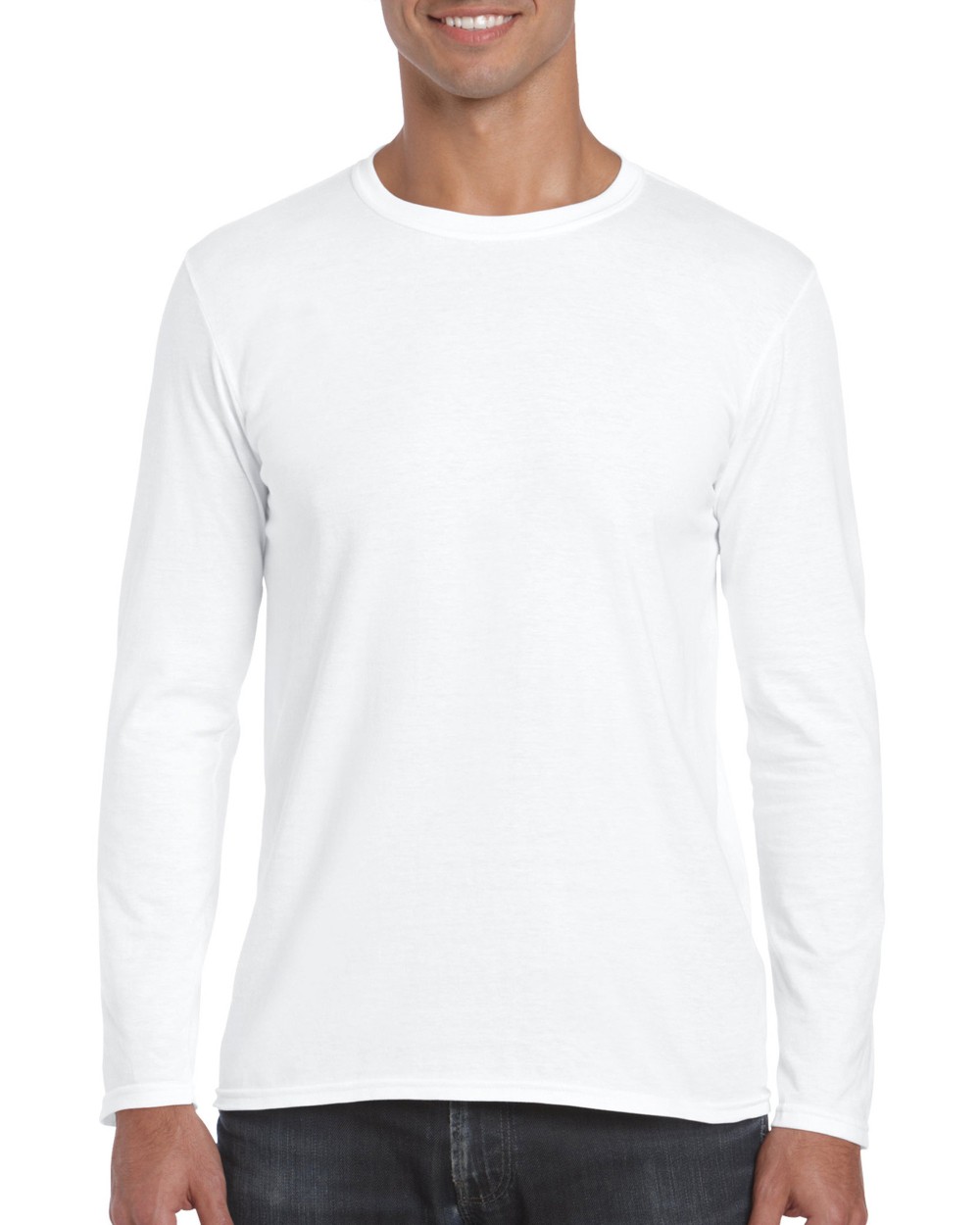 GILDAN Men's Softstyle Long-Sleeved T-shirt T-Shirts personalisierbar