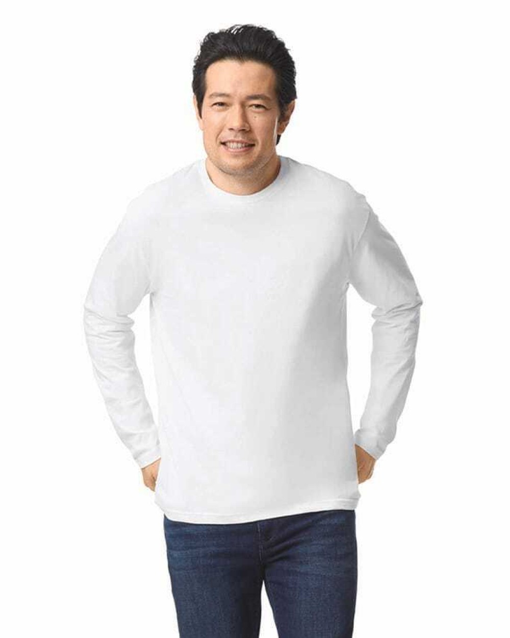 T-shirts GILDAN Softstyle® Euro Fit Adult T-shirt met lange mouwen voor bedrukking &amp; borduring