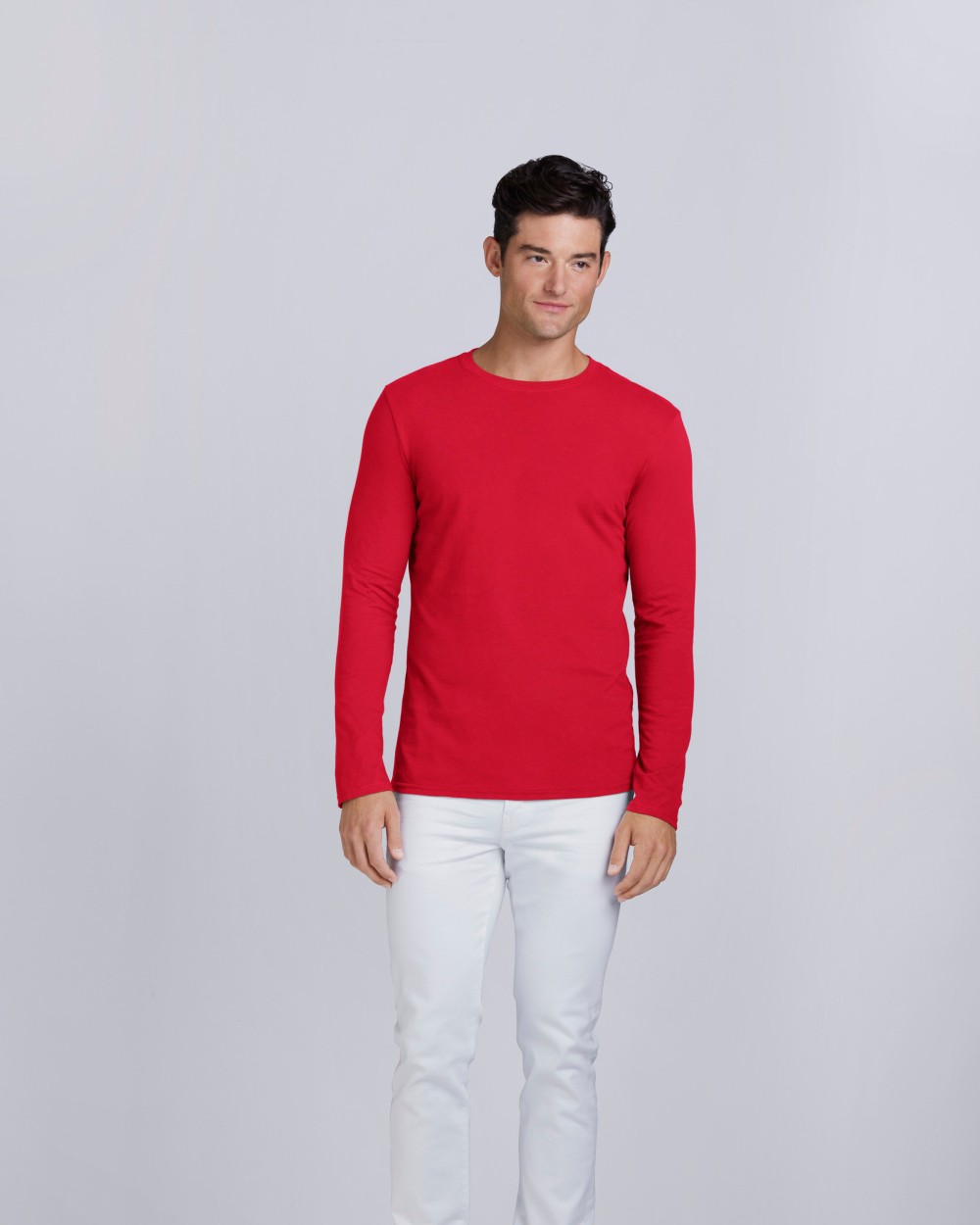 GILDAN Men's Softstyle Long-Sleeved T-shirt T-Shirts personalisierbar