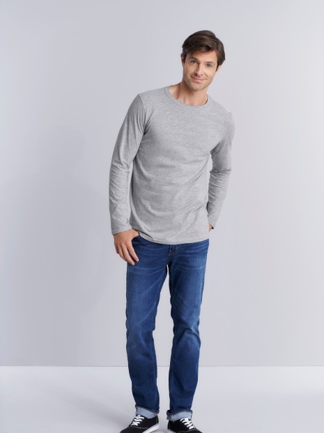T-Shirts à personnaliser GILDAN T-shirt homme manches longues Softstyle 