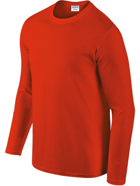GILDAN T-shirt homme manches longues Softstyle /api/colors/d51260d5-b263-4200-988d-ee19f414959e personnalisable