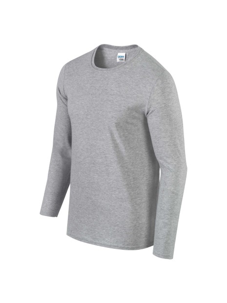 GILDAN T-shirt homme manches longues Softstyle /api/colors/173fa80b-083e-4d26-ab4c-8651b8f2a29f personnalisable