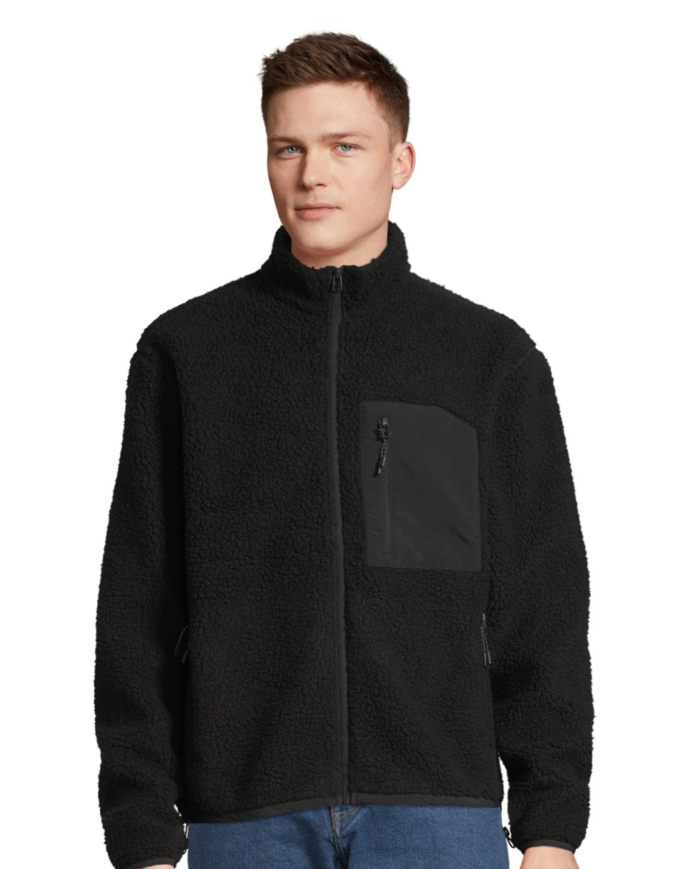 SOL'S Unisex Sherpa Jacket Fury Jacken personalisierbar