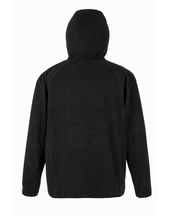 Laines polaires personnalisable RESULT Veste à capuche en micropolaire recyclée