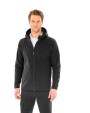 Polar Fleeces RESULT Gerecycled microfleece vest met capuchon voor bedrukking &amp; borduring