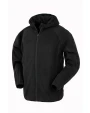 Polar Fleeces RESULT Gerecycled microfleece vest met capuchon voor bedrukking &amp; borduring