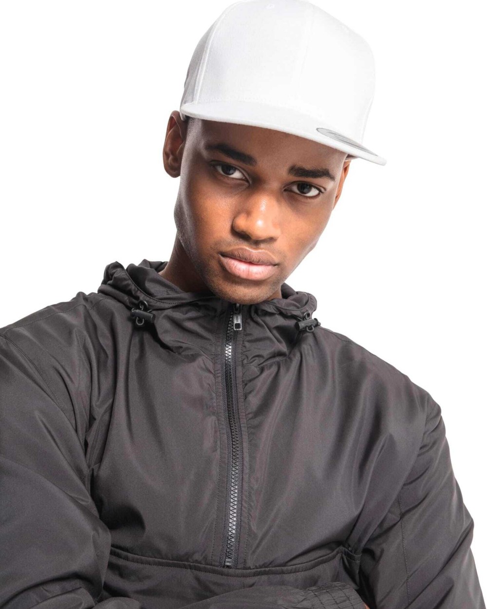 Petjes FLEXFIT Snapbackpet van biologisch katoen voor bedrukking &amp; borduring