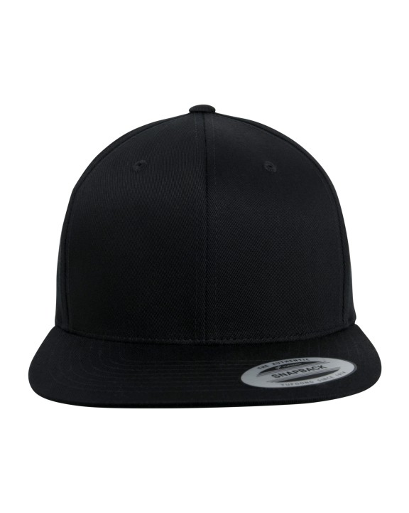 Petjes FLEXFIT Snapbackpet in biologisch katoen voor bedrukking &amp; borduring