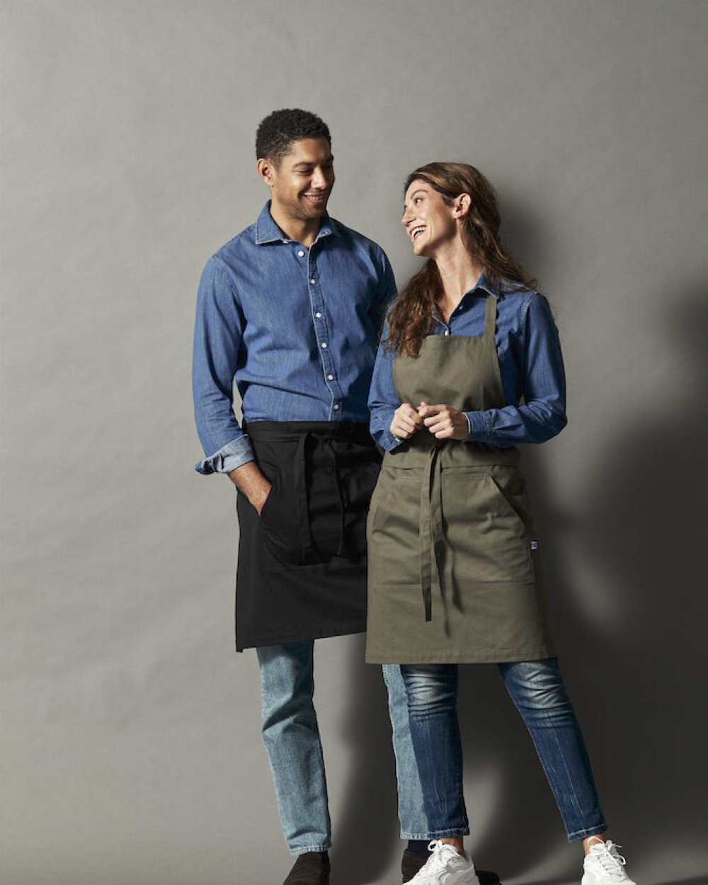 Hemden COTTOVER DENIM SHIRT LADY - GOTS GECERTIFICEERD voor bedrukking &amp; borduring