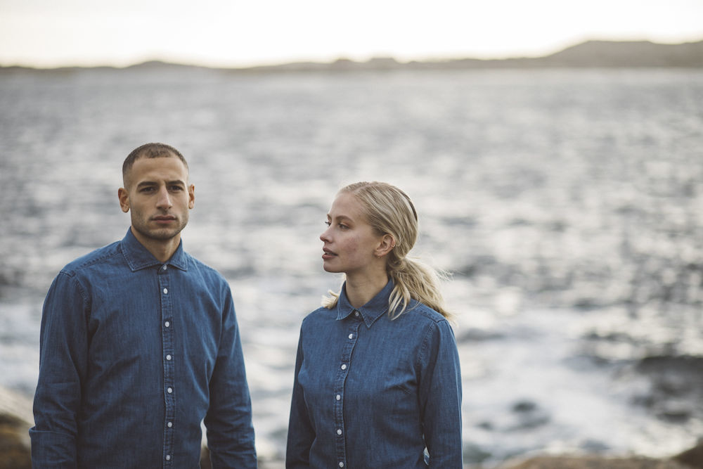 Hemden COTTOVER DENIM SHIRT LADY - GOTS GECERTIFICEERD voor bedrukking &amp; borduring