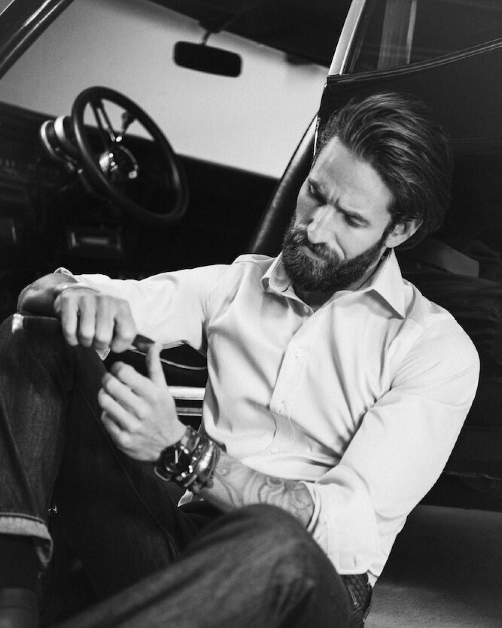 Hemden J. HARVEST & FROST GB01 Twill 
Hemd Regular Fit Heren voor bedrukking &amp; borduring