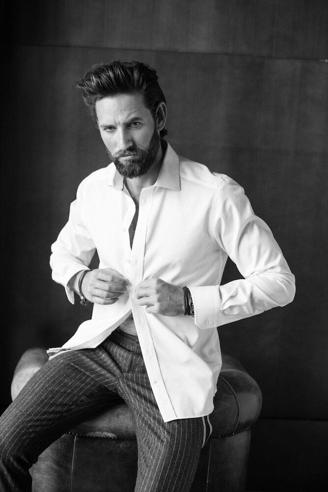 Chemises personnalisable J. HARVEST & FROST GB01 Twill 
Chemise Regular Fit Hommes