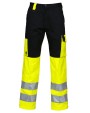 Broeken PROJOB 6501 SIGNALISATIEBROEK MET KNIEZAKKEN EN ISO 20471 KLASSE 2 voor bedrukking &amp; borduring