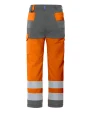 Broeken PROJOB 6501 SIGNALISATIEBROEK MET KNIEZAKKEN EN ISO 20471 KLASSE 2 voor bedrukking &amp; borduring