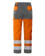 Broeken PROJOB 6501 SIGNALISATIEBROEK MET KNIEZAKKEN EN ISO 20471 KLASSE 2 voor bedrukking &amp; borduring