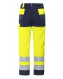 Broeken PROJOB 6501 SIGNALISATIEBROEK MET KNIEZAKKEN EN ISO 20471 KLASSE 2 voor bedrukking &amp; borduring