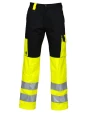 Broeken PROJOB 6501 SIGNALISATIEBROEK MET KNIEZAKKEN EN ISO 20471 KLASSE 2 voor bedrukking &amp; borduring