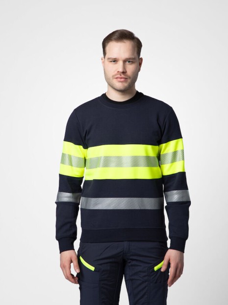Sweat-shirts à personnaliser PROJOB 6129 SWEATSHIRT EN ISO 20471 CLASSE 1 