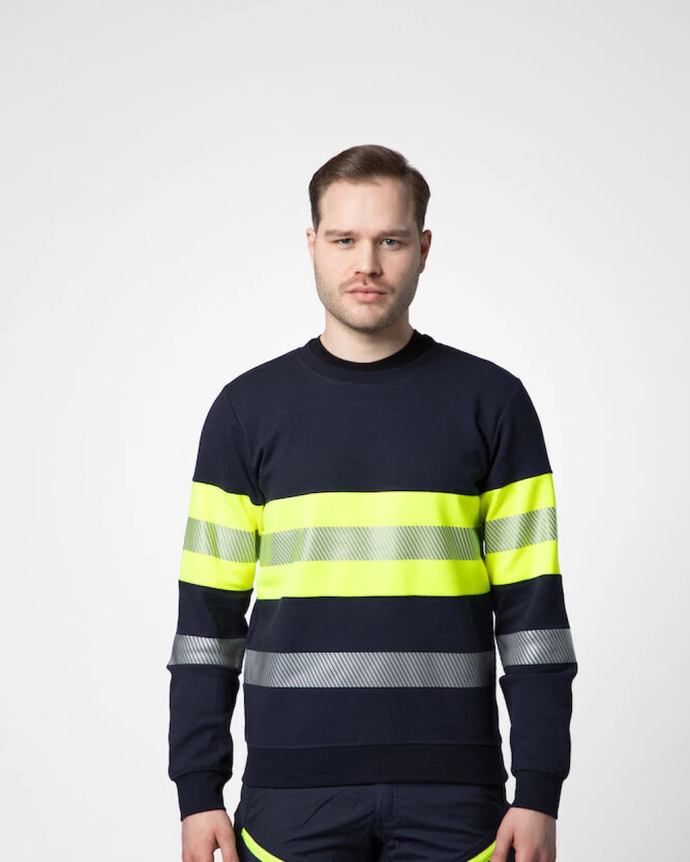 Sweaters & hoodies PROJOB 6129 SIGNALISATIESWEATER EN ISO 20471 KLASSE 1 voor bedrukking &amp; borduring