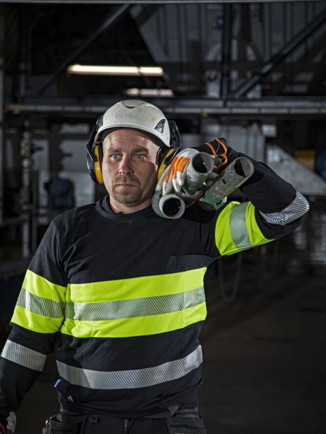 Sweat-shirts à personnaliser PROJOB 6129 SWEATSHIRT EN ISO 20471 CLASSE 1 