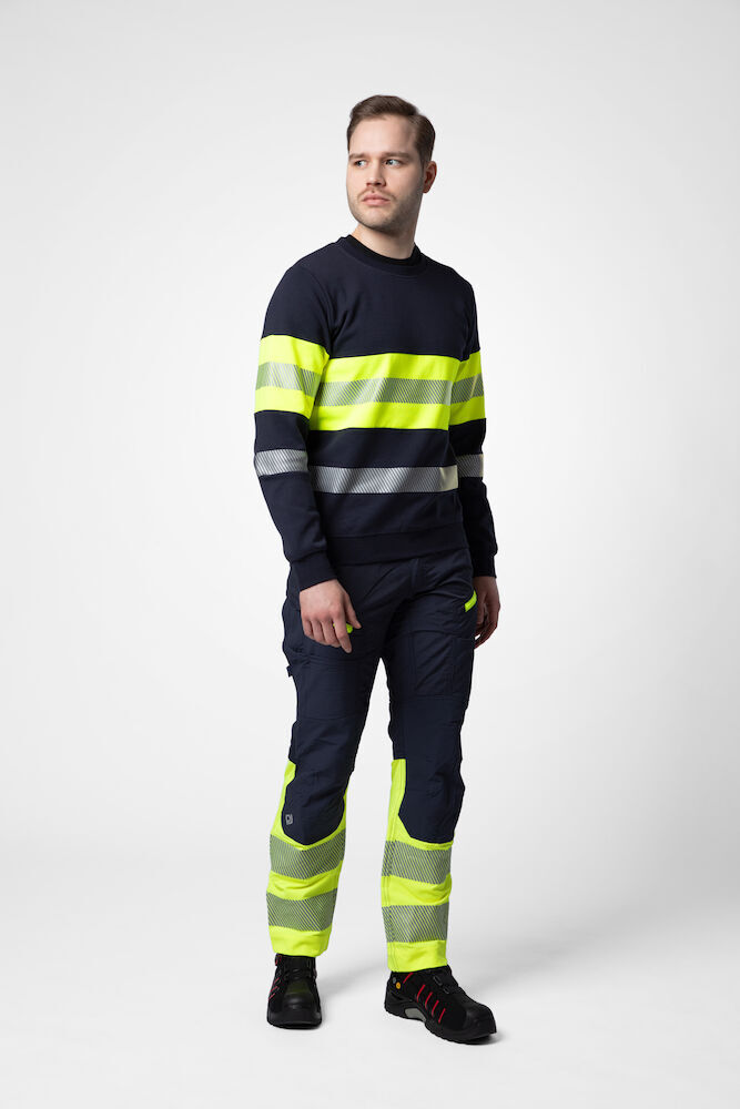 Sweat-shirts personnalisable PROJOB 6129 SWEATSHIRT EN ISO 20471 CLASSE 1