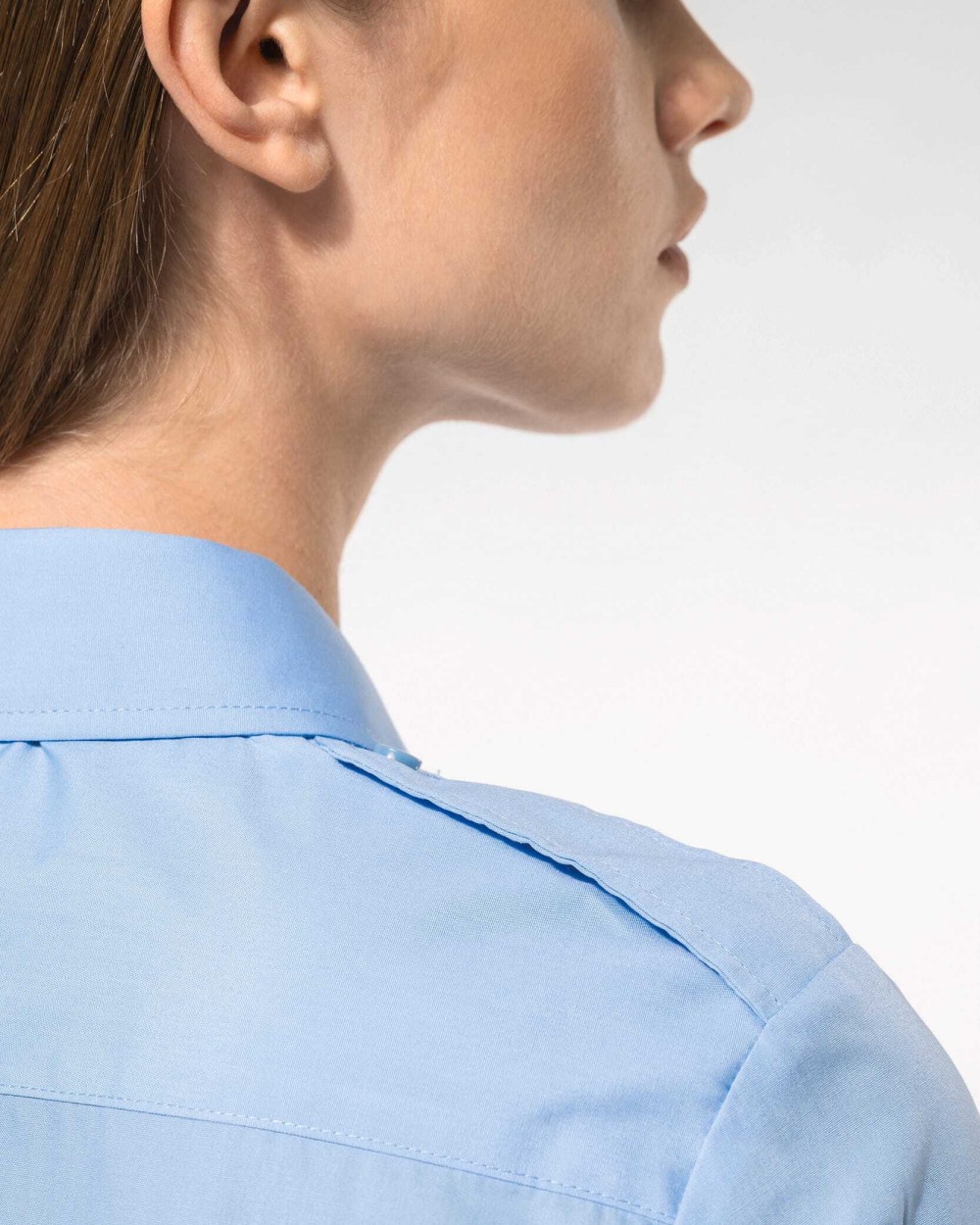 KARIBAN Langarm-Pilotenhemd für Damen Hemden personalisierbar