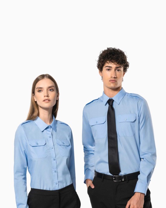 Chemises personnalisable Kariban Chemise pilote manches longues femme