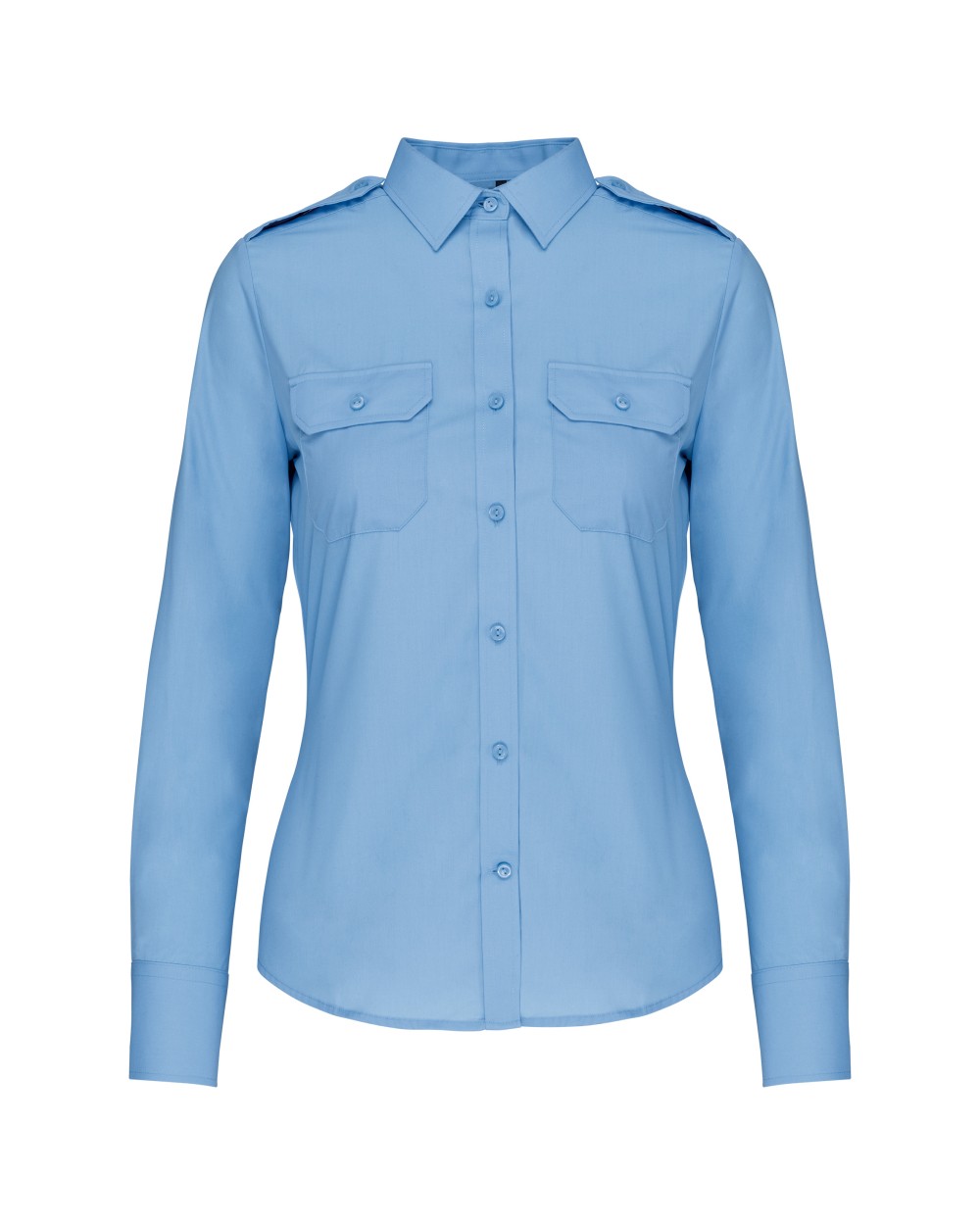 Chemises personnalisable KARIBAN Chemise pilote manches longues femme