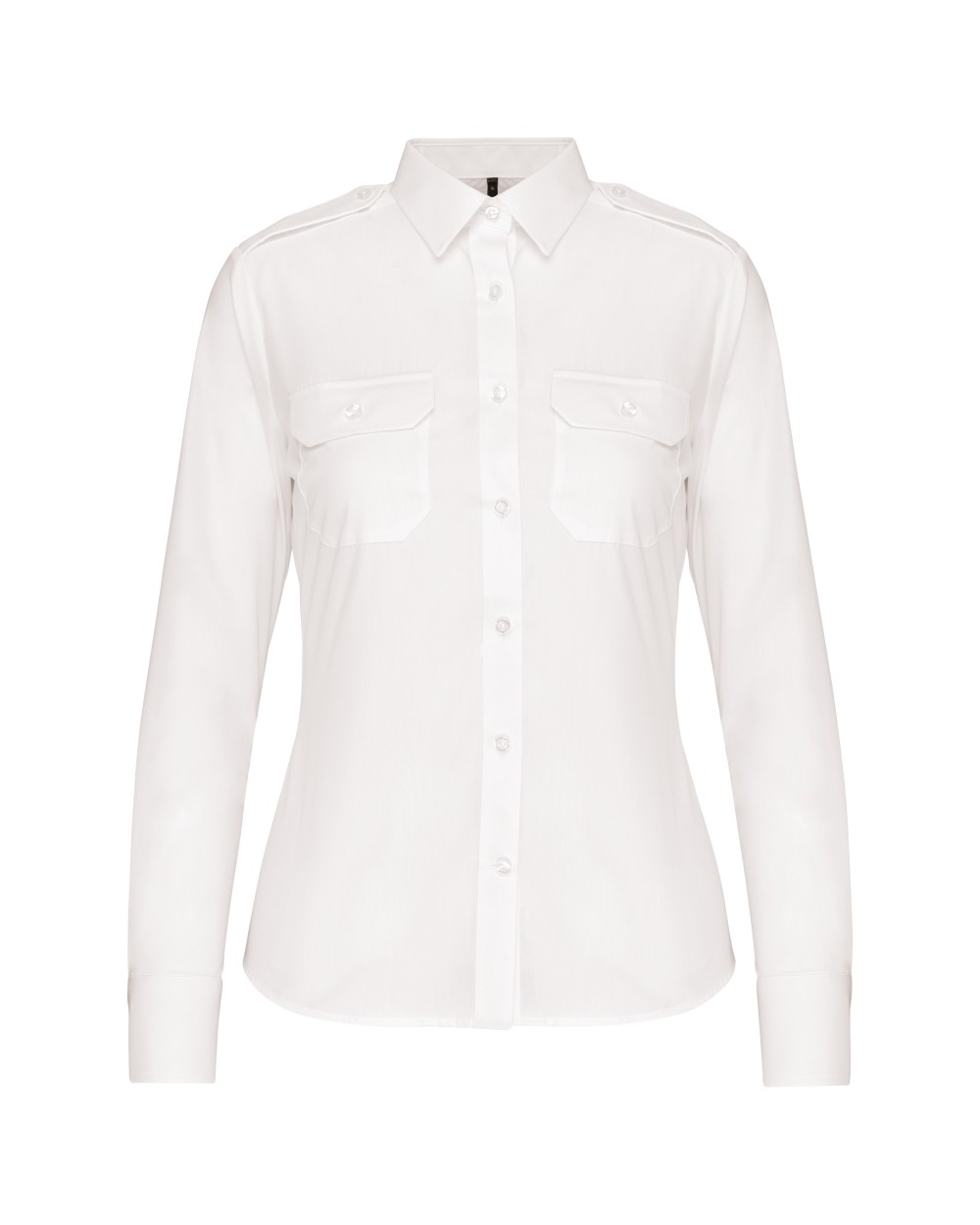 Chemises personnalisable KARIBAN Chemise pilote manches longues femme