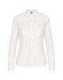 Chemises personnalisable KARIBAN Chemise pilote manches longues femme