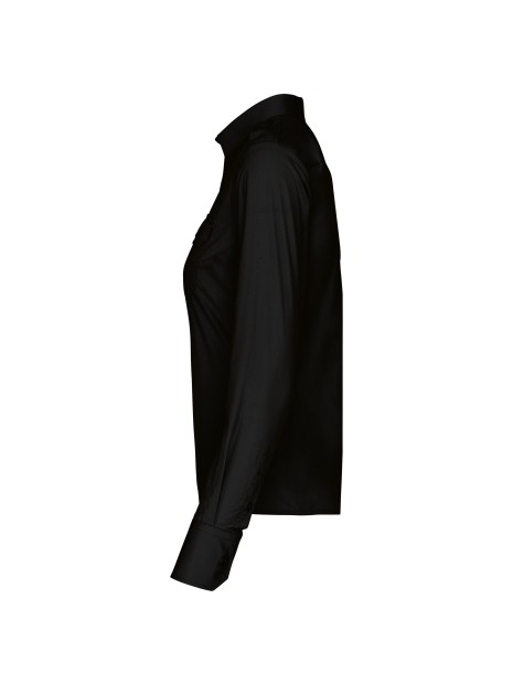 KARIBAN Chemise pilote manches longues femme /api/colors/b9fdad4a-5e94-45cb-8c03-c08b349b28c3 personnalisable