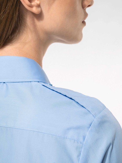 Chemises à personnaliser KARIBAN Chemise pilote manches longues femme 