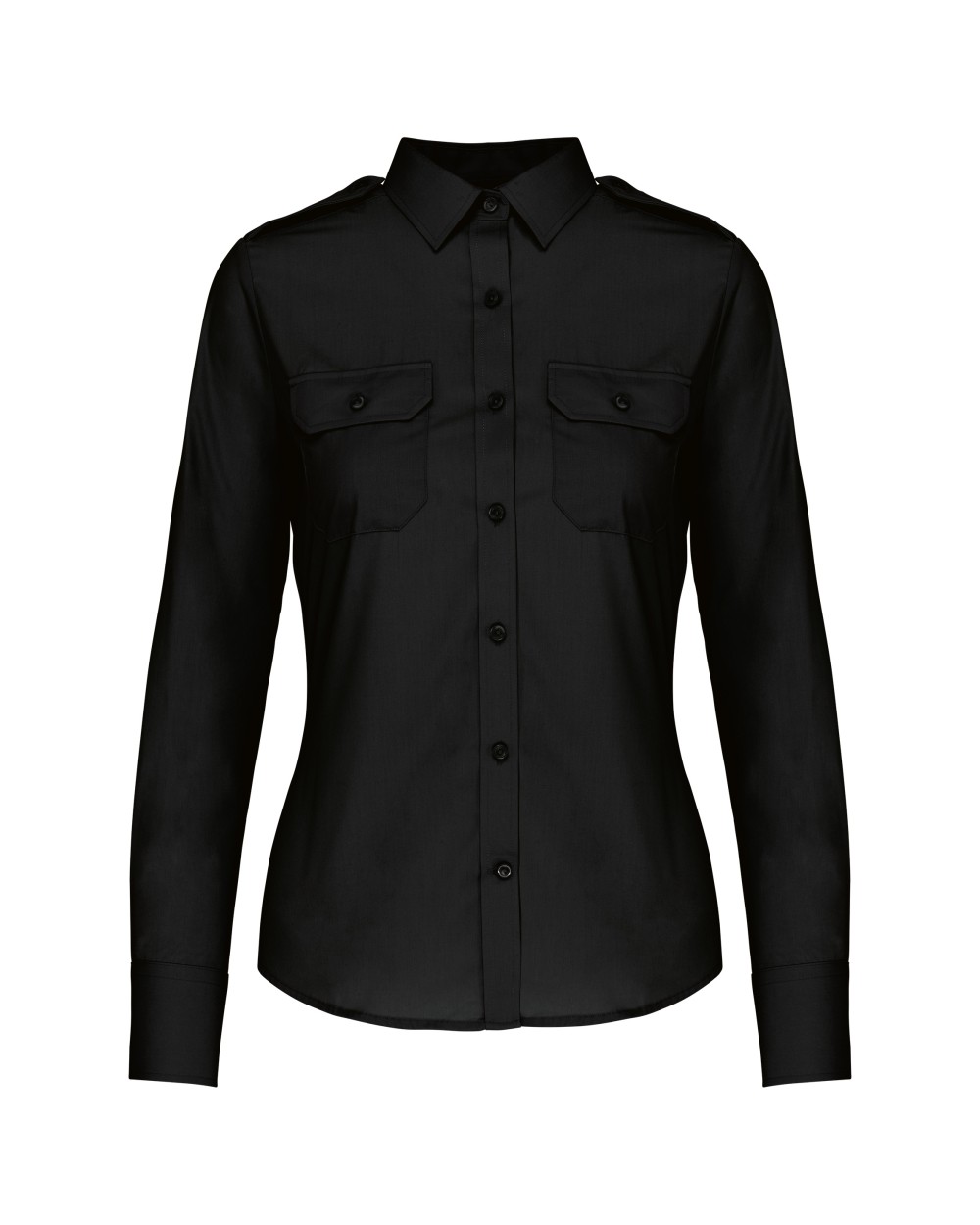 Chemises personnalisable KARIBAN Chemise pilote manches longues femme