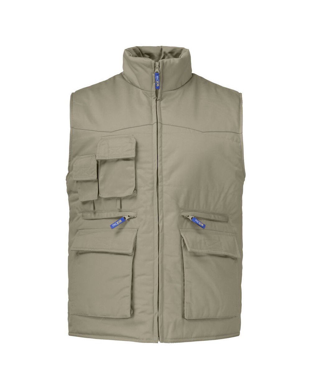 Vestes personnalisable PROJOB 2805 VESTE SANS MANCHE DOUBLEE MULTIPOCHES