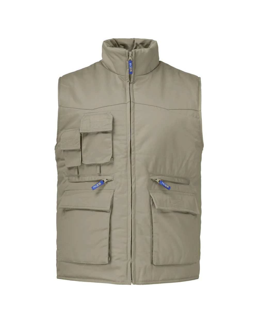 Vestes personnalisable PROJOB 2805 VESTE SANS MANCHE DOUBLEE MULTIPOCHES
