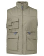 Vestes personnalisable PROJOB 2805 VESTE SANS MANCHE DOUBLEE MULTIPOCHES