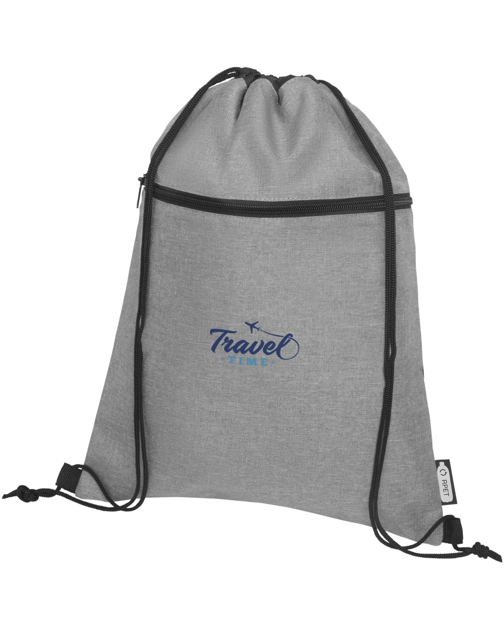 Tassen & Zakken 4DO Ross RPET rugzak met trekkoordsluiting 5L voor bedrukking &amp; borduring