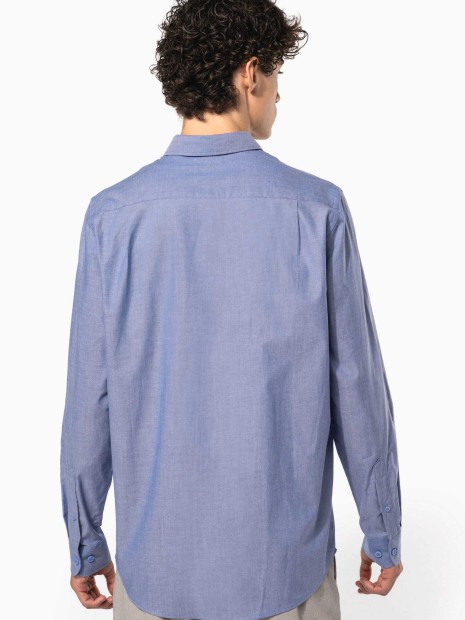 Chemises à personnaliser KARIBAN Chemise Oxford manches longues 