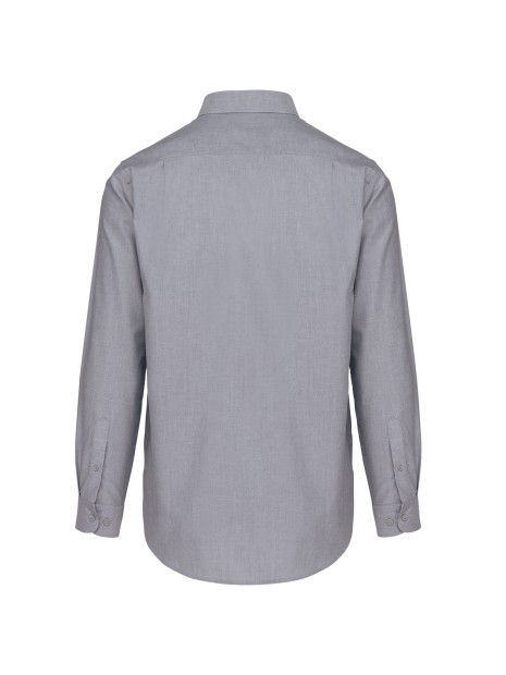 KARIBAN Chemise Oxford manches longues /api/colors/703a456d-6b9d-47ec-bde3-ed4c0de8ed82 personnalisable