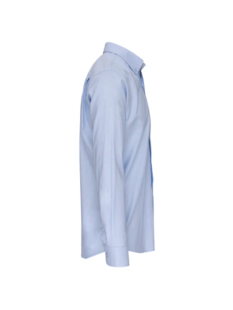 KARIBAN Chemise Oxford manches longues /api/colors/47da2a7d-af26-4e06-98f3-390f4bc89c64 personnalisable