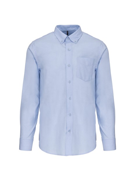 KARIBAN Chemise Oxford manches longues /api/colors/47da2a7d-af26-4e06-98f3-390f4bc89c64 personnalisable